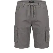 KOROSHI Pantalón cargo gris oscuro