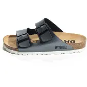 Bayton Zapatillas de casa 'Atlas' gris plateado / negro