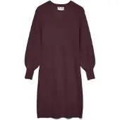 Vero Moda Vestido de punto 'AWAlexandra' borgoña