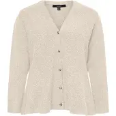 Vero moda Cárdigan 'VMGrace' blanco lana