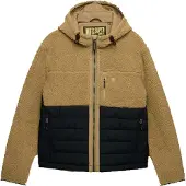 Superdry Chaqueta Hood Outdoor Borg Quilt Hybrid