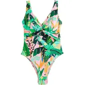 Next Traje de baño verde / verde claro / verde oscuro / albaricique