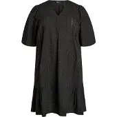Zizzi Vestido de verano 'Merna' negro
