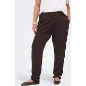ONLY Pantalón marrón oscuro
