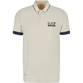 Emporio Armani Camiseta funcional 'Golf Pro' kitt / navy / negro / blanco