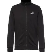 Puma Sudadera con cremallera deportiva 'Essentials No. 1' negro / blanco