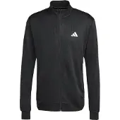Adidas Chaqueta de chándal negro / blanco