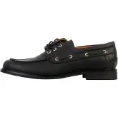 Super Mode Zapatillas 'Schnür-Mokassin' negro