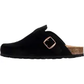 The Divine Factory Zapatos abiertos 'Boreal-Lederpantoletten' negro