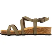 The Divine Factory Sandalias 'Ledersandalen Noga Tahel Edge' caqui