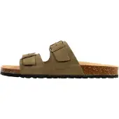 The Divine Factory Zapatos abiertos 'Noga Mistral Edge Leder-Pantoletten' verde