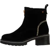 The Divine Factory Botas de tobillo 'Lederstiefeletten Alenoa' negro