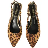 Buffalo Zapatos destalonado 'Willow' marrón / cognac