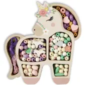 Sycomore Cuentas De Madera De Unicornio