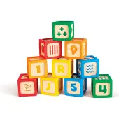 Hape Juego De Construcción De Bloques Abc