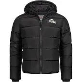 Lonsdale Chaqueta de invierno 'Trover' negro / blanco