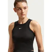 Nike Top deportivo 'ONE' negro / blanco