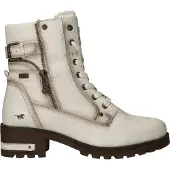 Mustang Botines con cordones offwhite