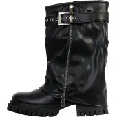 Super Mode Botas de tobillo negro