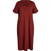 Zizzi Vestido 'VDorit' rojizo