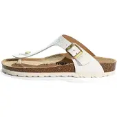 Bayton Sandalias de dedo 'Mercure' blanco