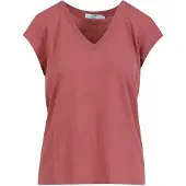Coster Copenhagen Top ' CC ' marrón rojizo