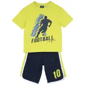 Chicco Conjunto azul oscuro / amarillo neón / negro / blanco