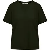 Coster Copenhagen Top ' CC ' verde oscuro
