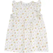 Chicco Vestido amarillo / verde / blanco