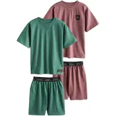 Next Pijama caña / magenta / negro