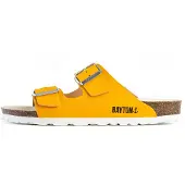 Bayton Zapatos abiertos 'Atlas' beige / amarillo / negro / blanco