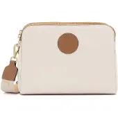 Kazar Bolso de hombro pueblo / blanco natural