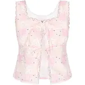 MyMo Pop Top beige / crema / rosé / negro