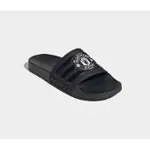 Adidas Zapatos abiertos 'ADILETTE' negro / blanco