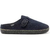 Nuvola Nuvola. Zapatillas de casa 'Zueco Belt' azul oscuro
