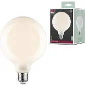 Paulmann Bombilla globo E27 9W G125 Fil 2.700K opal atenuable