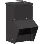 Syfax Comedero para pollos Negro 20 x 25 x 35 cm
