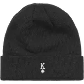 Mister tee Gorra negro / blanco