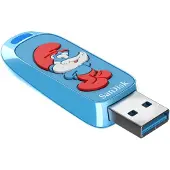 SanDisk Pendrive Smurfs-papa Smurf Edition 128 Gb