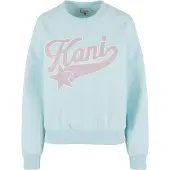 Karl kani Sudadera 'Star' azul claro / rosa / blanco