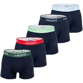 Lacoste Calzoncillo boxer navy / azul claro / verde / verde claro / rojo