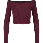 Urban Classics Camiseta borgoña