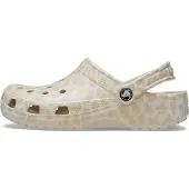 Crocs Zuecos Classic Animal Clog mujer - Beige - 42 / 43