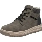 Rieker Botas con cordones marrón / gris