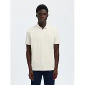Selected Camiseta 'SLHFAVE' blanco natural