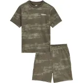 We fashion Pijama caqui / oliva / blanco