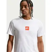 Nike Camiseta naranja / negro / blanco