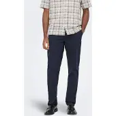 Only & Sons Pantalón chino 'ONSWeft' navy