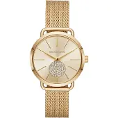 Michael Kors Reloj analógico 'PORTIA' oro / plata