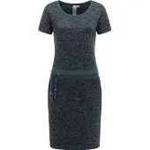 Ragwear Vestido de verano 'Baomi Zoo Youmodo' gris / negro
